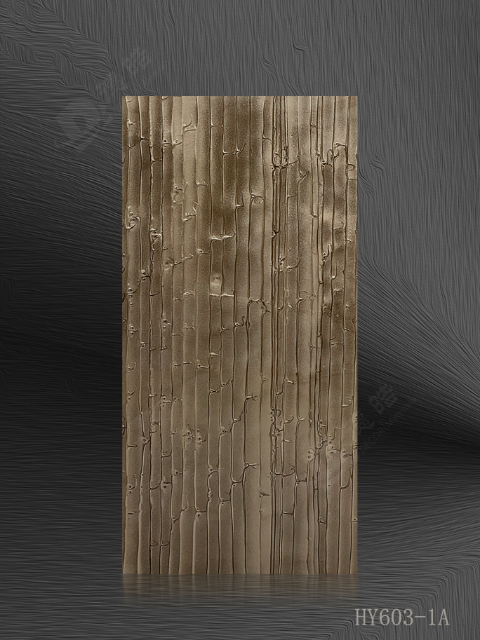 Vertical hy603-1a resin decorative panel
