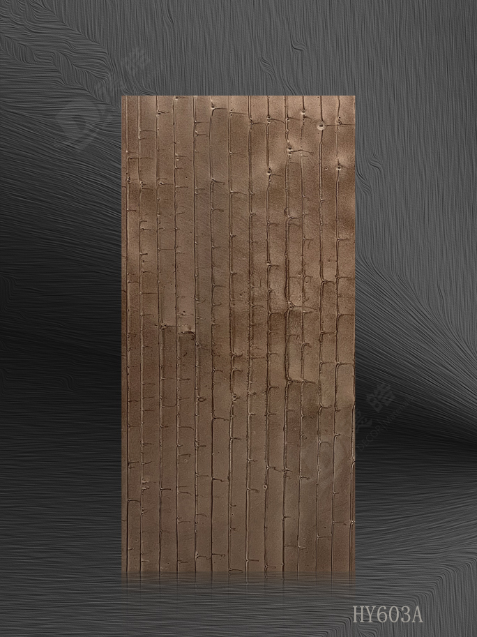 Vertical hy603a resin decorative panel