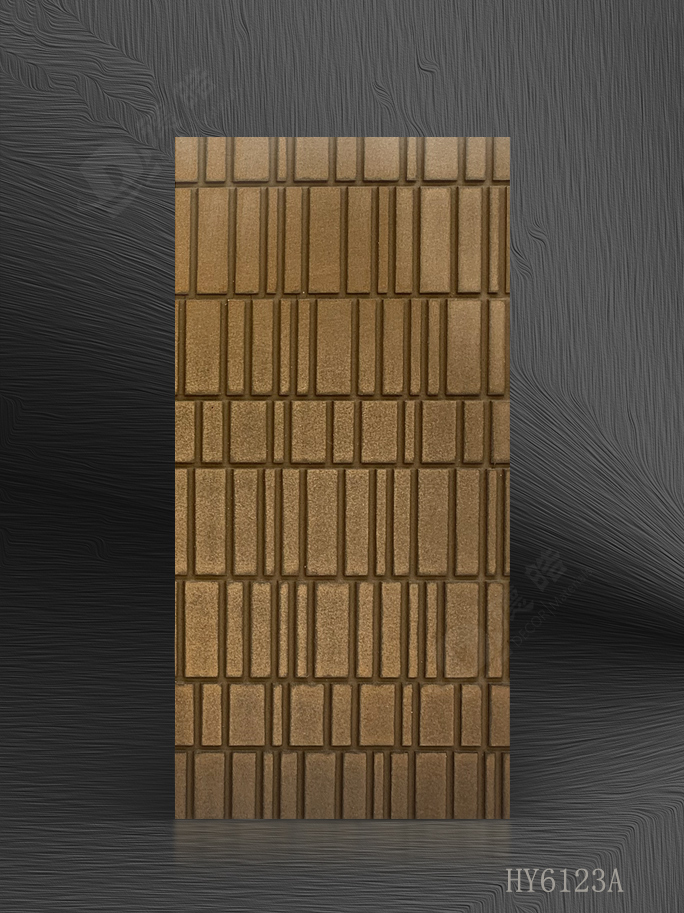 Carving hy6123a resin decorative panel