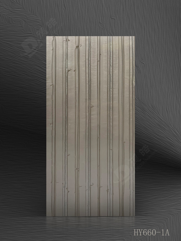 Vertical hy660-1a resin decorative panel