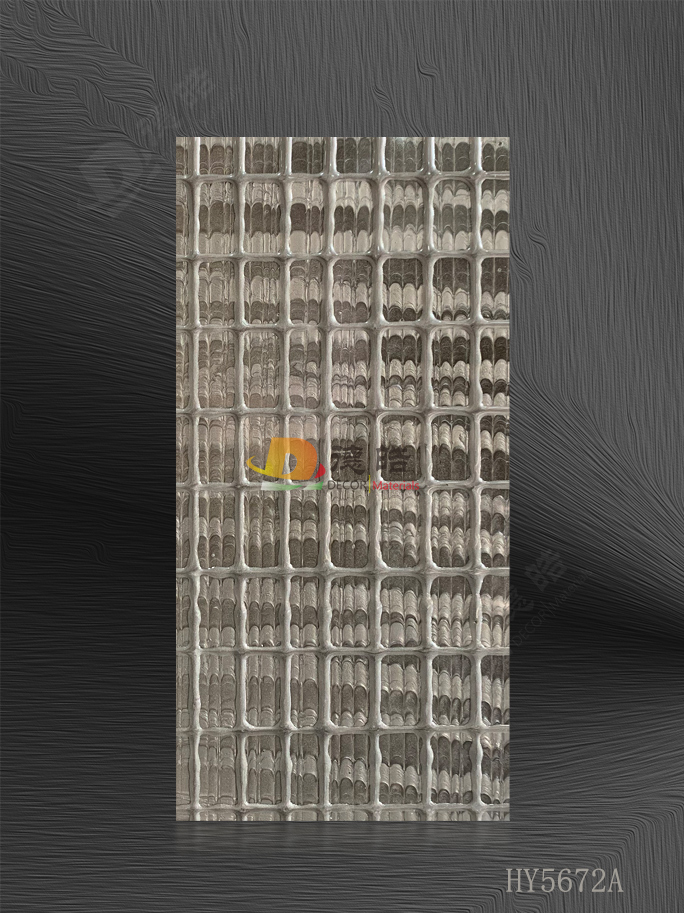 雕刻HY5672A树脂饰面板