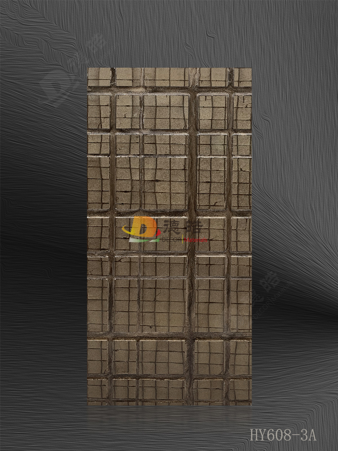 雕刻HY608-3A树脂饰面板