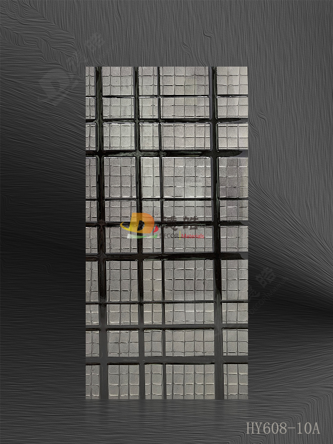 雕刻HY608-10A树脂饰面板