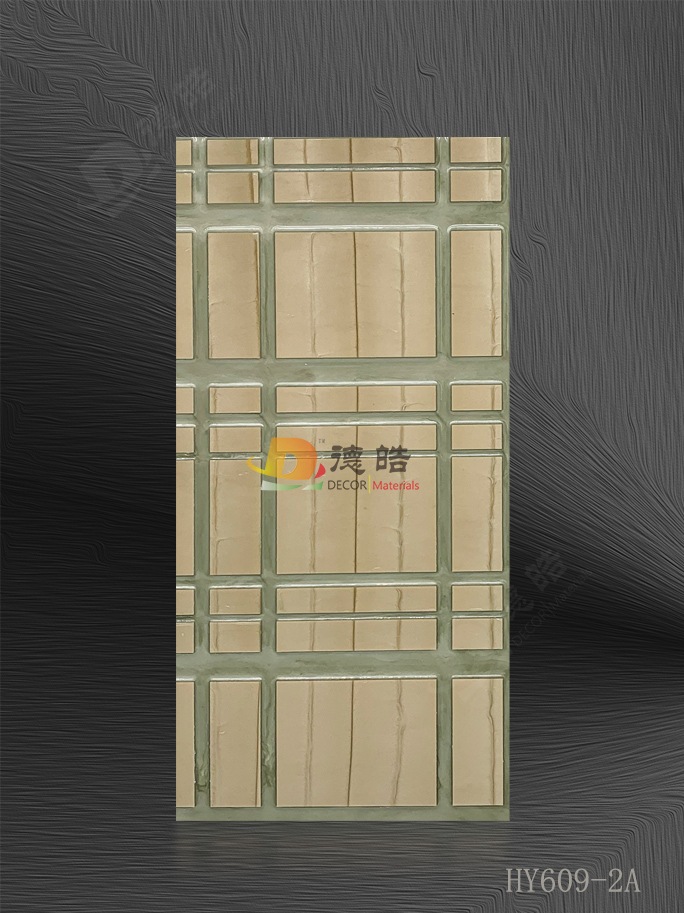 雕刻HY609-2A树脂饰面板