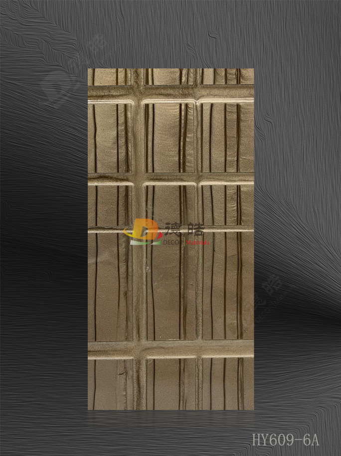 雕刻HY609-6A树脂饰面板