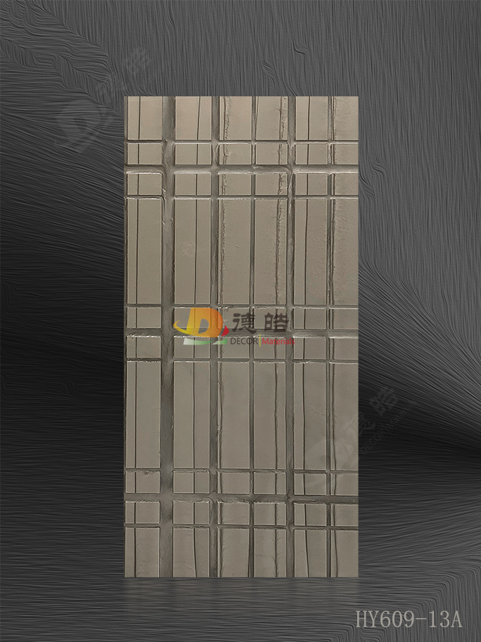 雕刻HY609-13A树脂饰面板