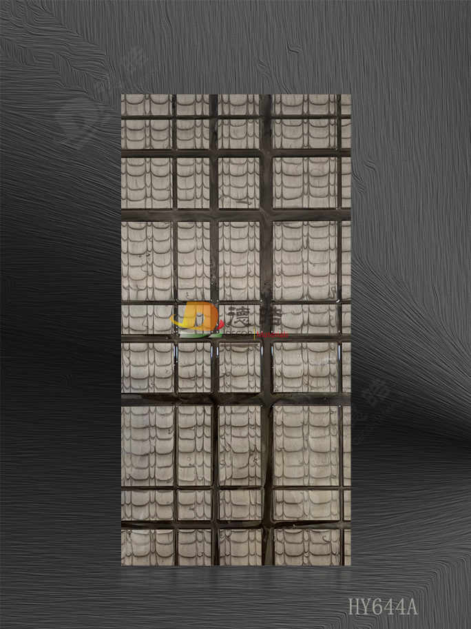 雕刻HY644A树脂饰面板