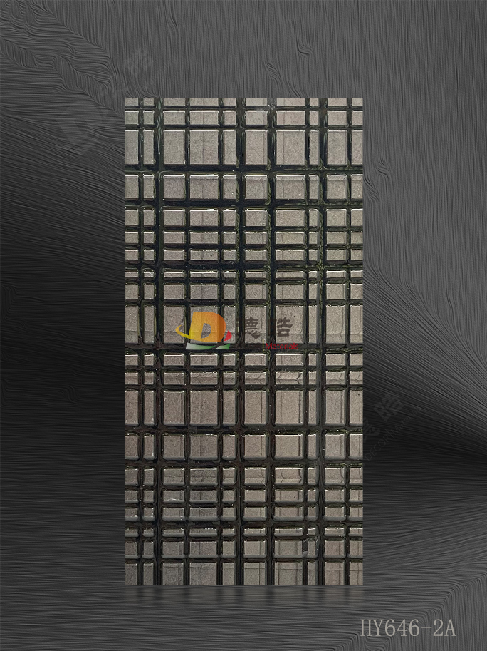 雕刻HY646-2A树脂饰面板