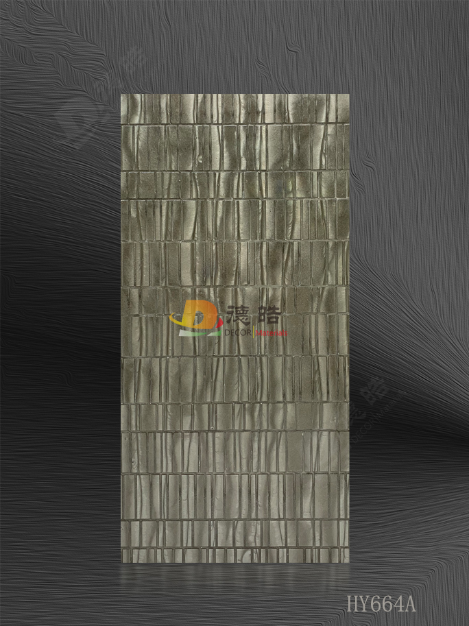雕刻HY664A树脂饰面板