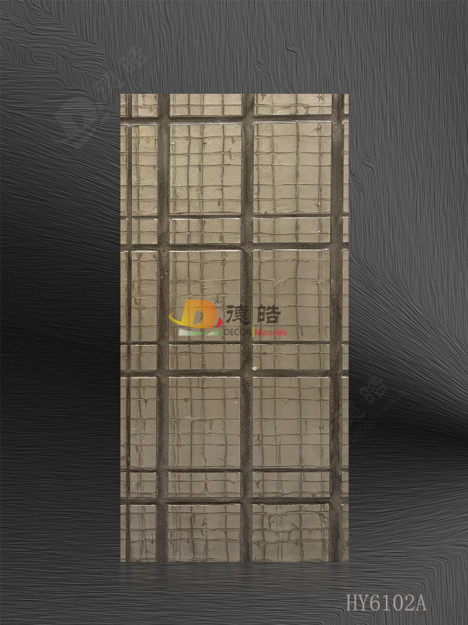 雕刻HY6102A树脂饰面板