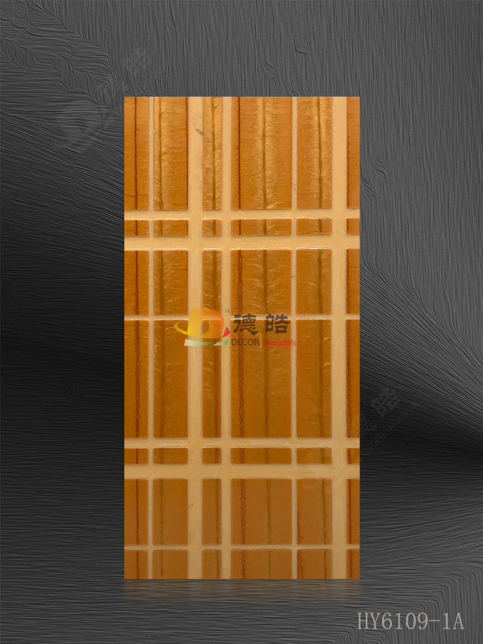 雕刻HY6109A-1树脂饰面板