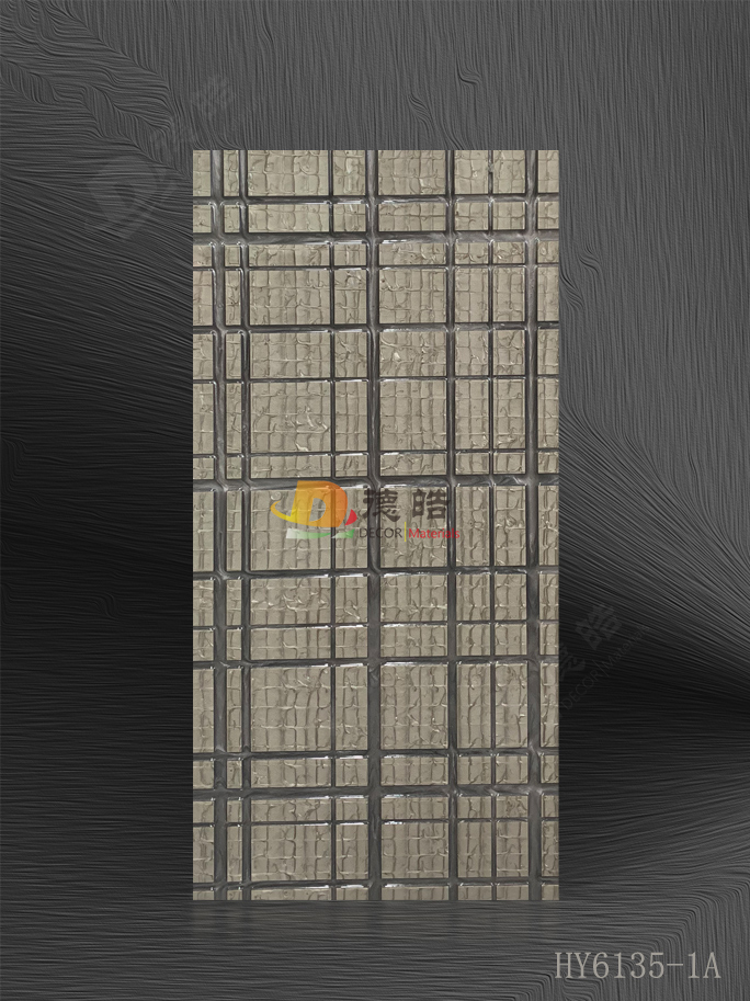 雕刻HY6135-1A树脂饰面板