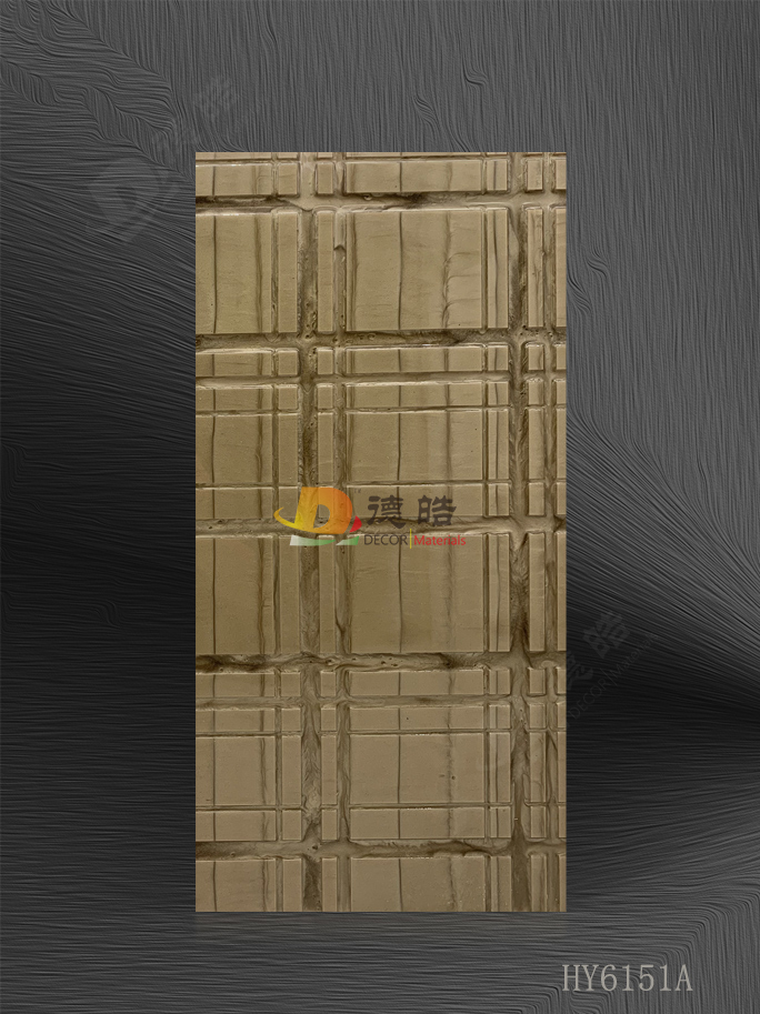 雕刻HY6151A树脂饰面板