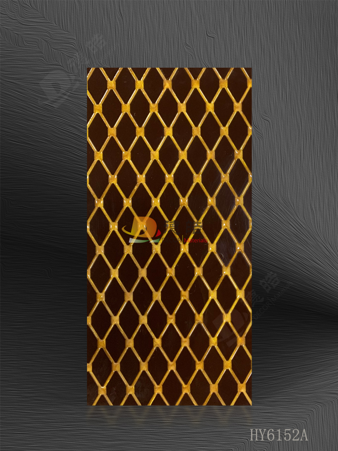 雕刻HY6152A树脂饰面板
