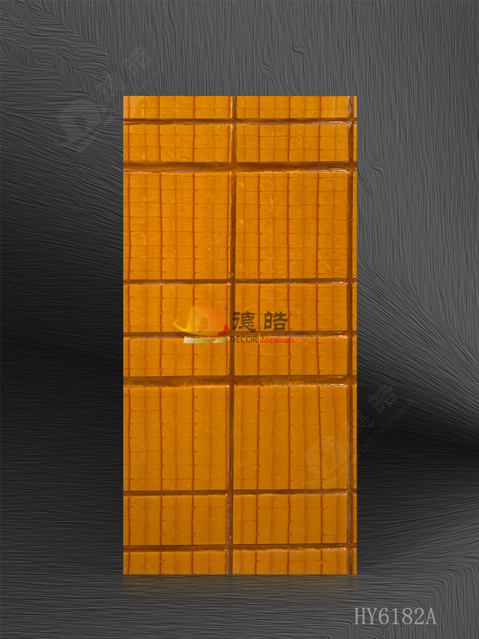 雕刻HY6182A树脂饰面板