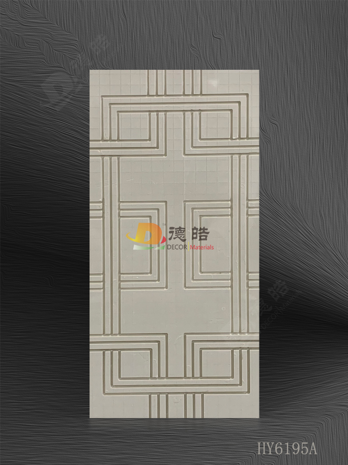 雕刻HY6195A树脂饰面板