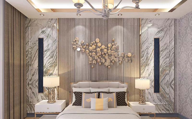 德皓生态树脂板卧室装饰效果 德皓生态树脂板卧室装饰效果