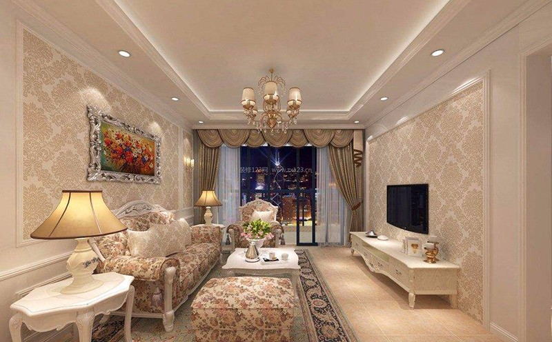 墙纸装饰材料的现代简约风格