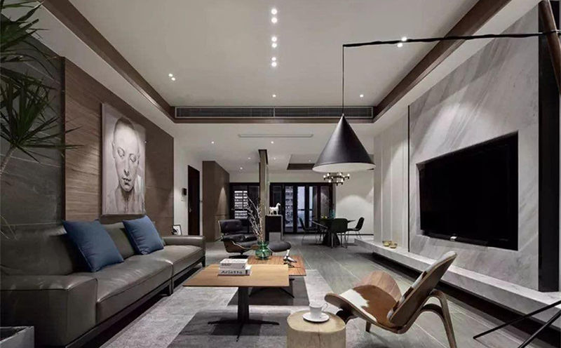 大理石背景墙装饰效果